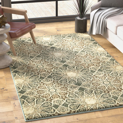 Tapis brun / brun clair Mosely