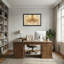 Imprimé décoratif sur fond doré élégant-803927594