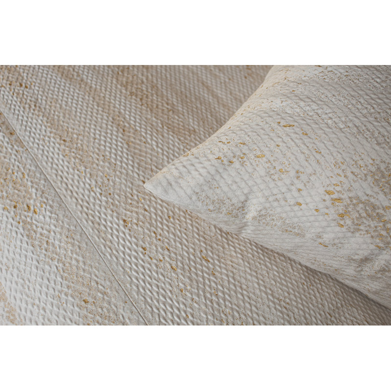 Escama Pillow Cover & Insert, 24" x 24", Charcoal