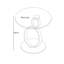 Ashneel Matt Grey Ceramic Side Table
