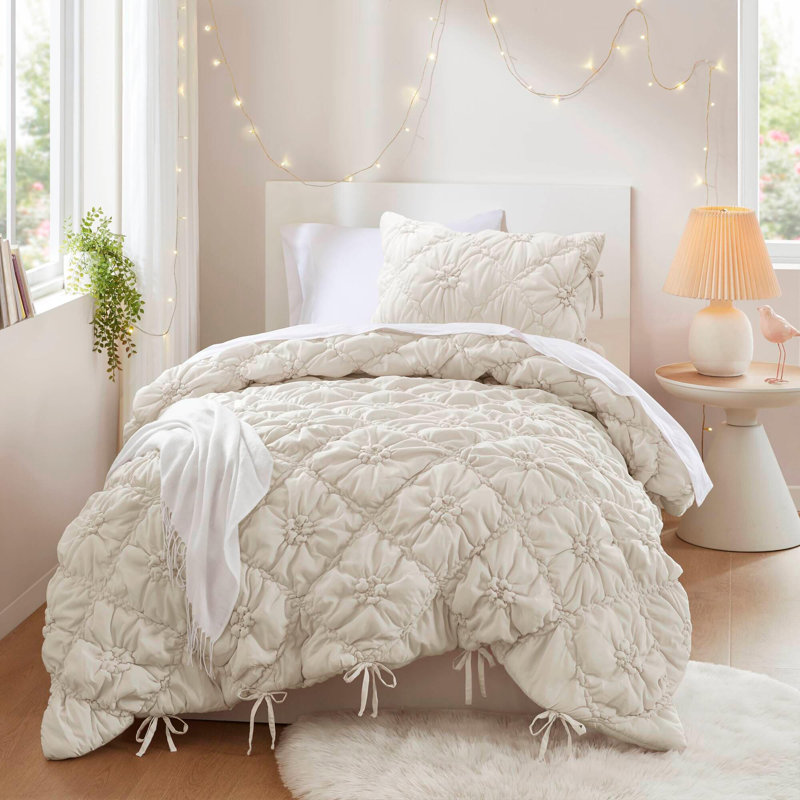 2PCS Twin Comforter Set, Twin Comforter + 1 Standard Sham