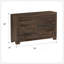 Commode brune à 6 tiroirs
