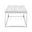 Table basse à base ouverte