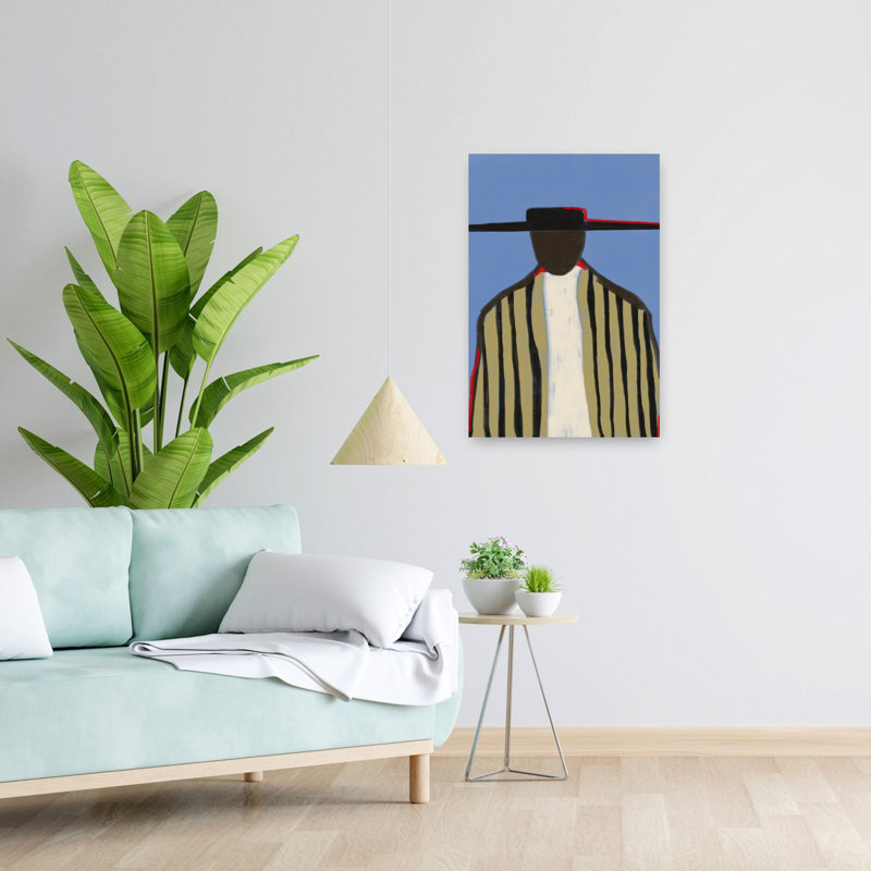 Art contemporain contemporain, H 48 po x l 32 po