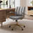 Adena, Velvet Swivel Desk Chair-52344572