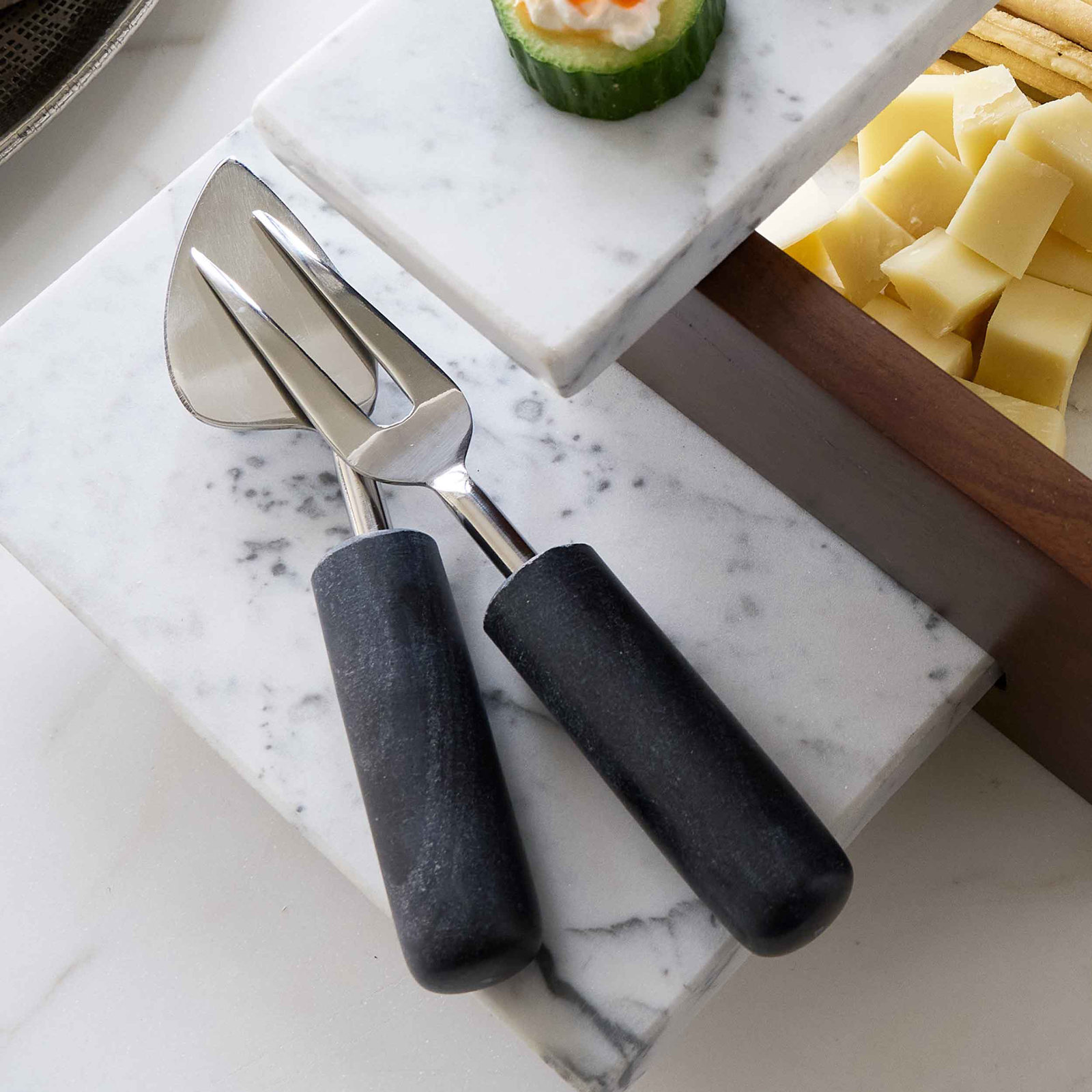 Volusia cheese knives-set/2