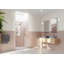 Halo 39 in. x 78 in. Frameless Glass Hinge Shower Door-16258535