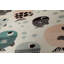 Tapis de couloir souple 2,6 x 4,9 pi | 100% polyester, hauteur de poils de 0,04 po | Antibactérien, antidérapant sous la surface | Tissé avec impression numérique 3D | Lavable à la machine | Durable et élégant pour les vestibules et les salons-262249767