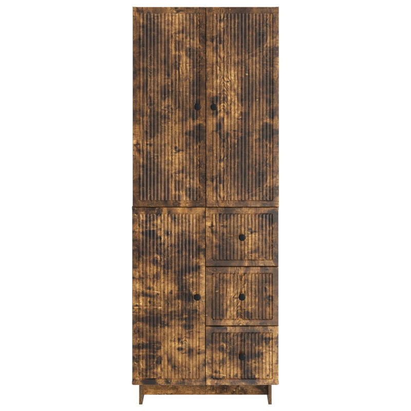 Storage Cabinet, Smoked Oak