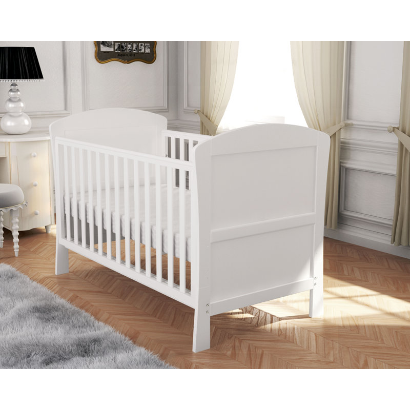 Aston Dropside Cot Bed, White