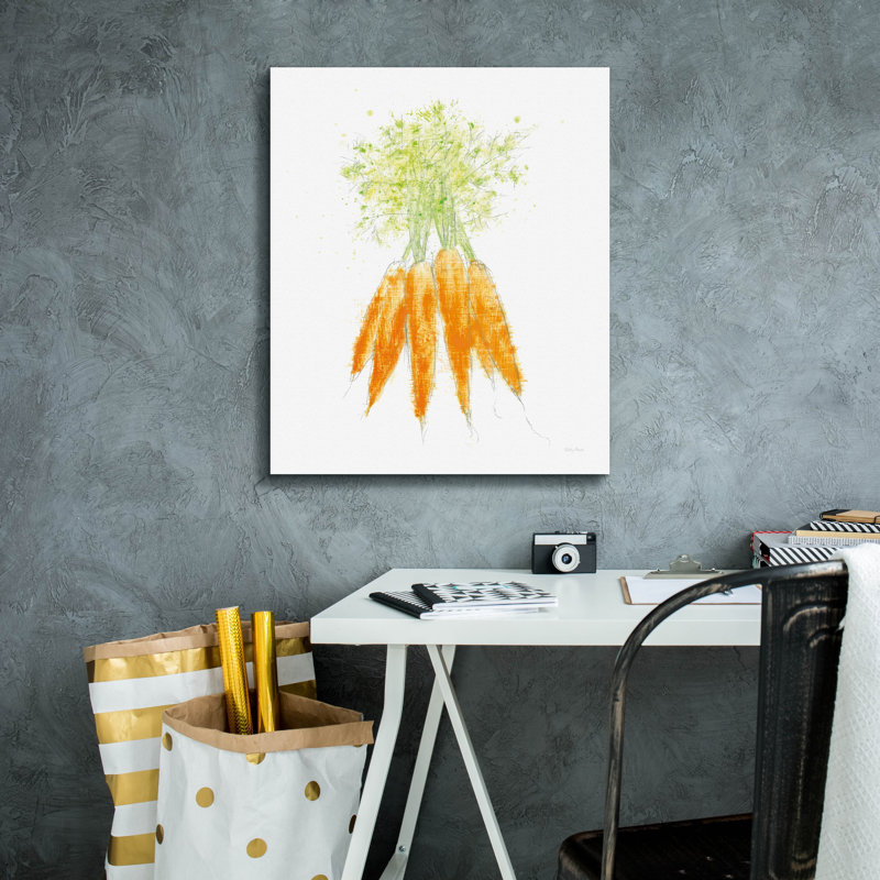 «Garden Delight V3» par Emily Adams, art mural sur toile, H 24 po x l 20 po x P 0,75 po