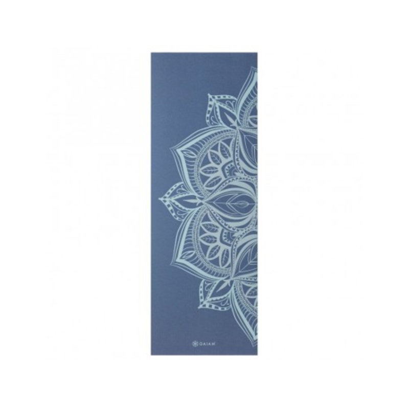 Tapis de yoga Gaiam 5MM High Tide Point, Noir brun