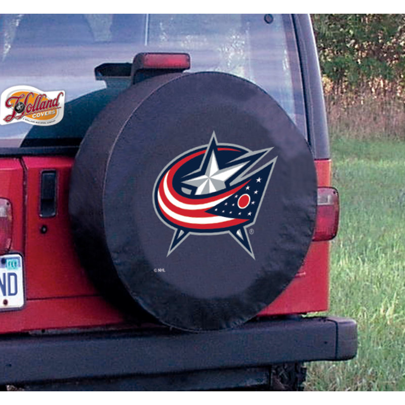 Enjoliveurs NHL, Noir, F, Columbus Blue Jackets