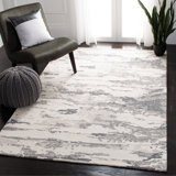 Miia Hand Tufted Wool Camouflage Rug