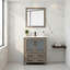  Ensemble de meuble-lavabo simple 30 "avec miroir-106870386