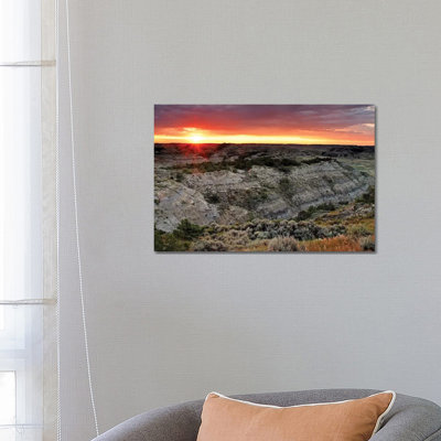 Buck Hill Sunrise 1 Piece Wrapped Canvas Wall Art