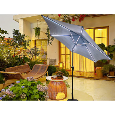 Parasol 9 pi avec lumière