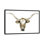 Longhorn Steer II - reproduction d'art sur toile
