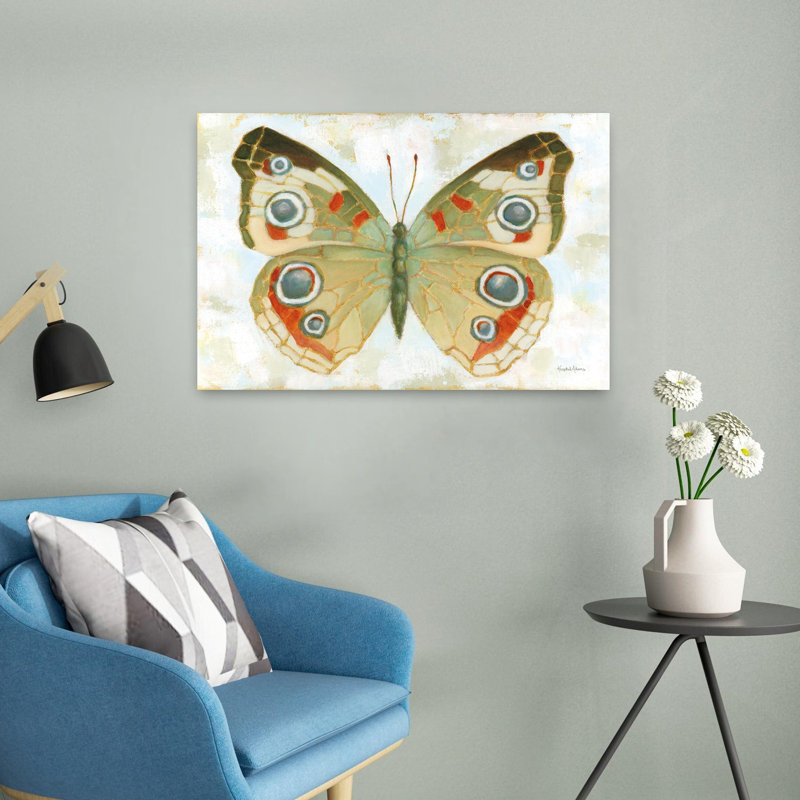 Art mural contemporain New Life, H 16 po x l 24 po
