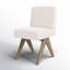 Chaise parsons en lin rembourrée Springdale-712792466