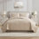 Ensemble de courtepointe en microfibre VCNY Home Gingham
