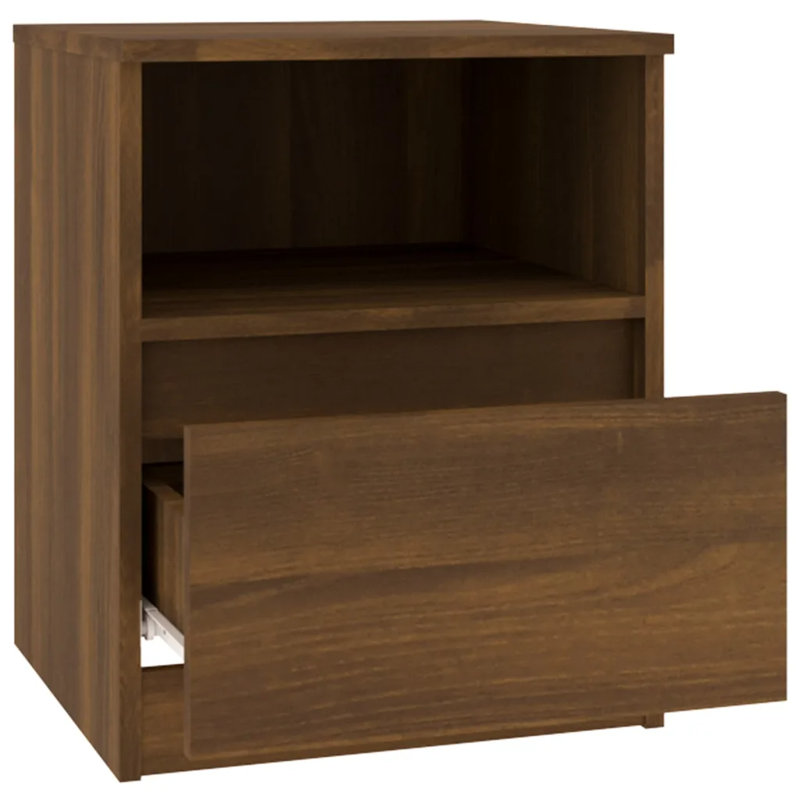 Gilleod Bedside Table, 2, Sonoma Oak