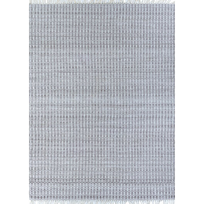Tapis gris tissé à la main Cheriton