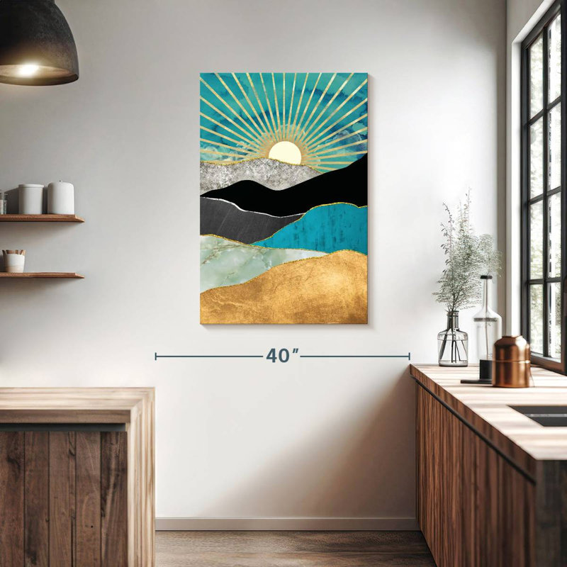 Sun Rays, 39" H x 26" W