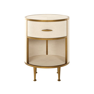 Heredia 1 Drawer Bedside Table