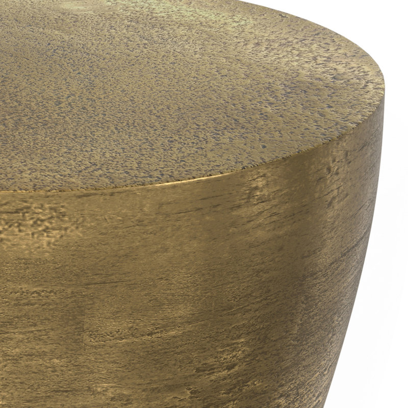 Table d'appoint Cavan en fonte d'aluminium