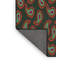 Tapis vert/brun tissé à la machine-1763988512