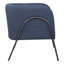 Chaise d'appoint Jacobsen, denim