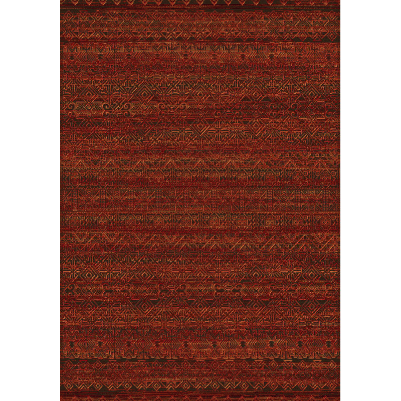 Dobromir Abstract Indoor Rug, Rectangle 6'7" x 9'6"