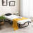 Reanna Upholstered Metal Open-Frame Bed