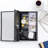 DICTIONARY BOOK LOCK BOX WITH KEY BLACK