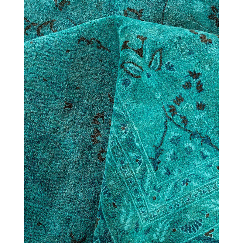 Overyed One-of-a-Kind Rectangle 10'3" X 14' Hand Knotted Area Rug