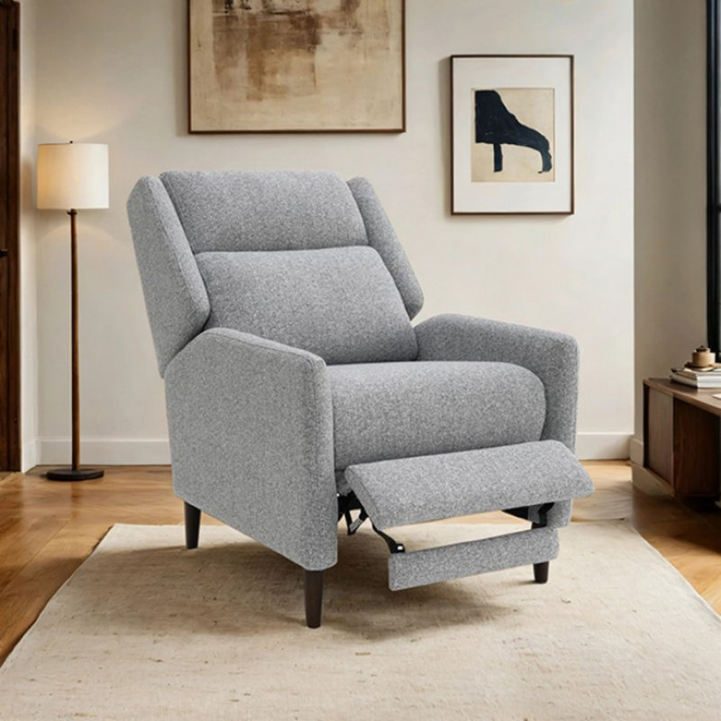 Fauteuil inclinable manuel Leana, Gris