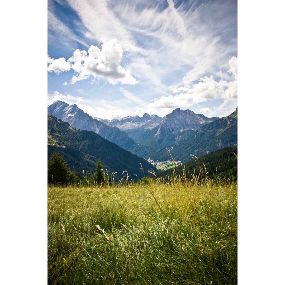 Alpenlandschaft von MoreISO - Leinwandbild