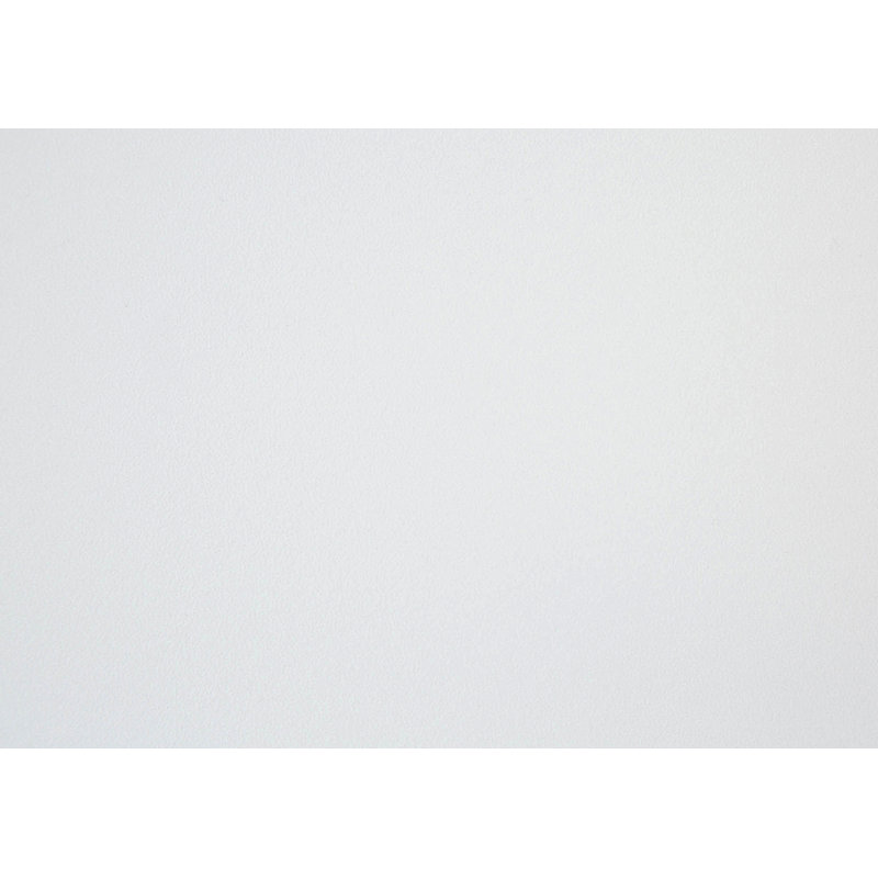 Table d'appoint, en forme de C, bout, côté, collation, tiroir de rangement, stratifié blanc, métal noir, Blanc, Noir