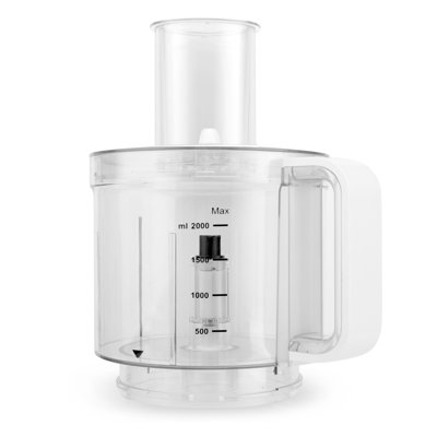 Bol, couvercle et poussoir pour robot culinaire Nuthausf - Pièces de rechange pour robot culinaire multifonctionnel Nuthausf Numéro de modèle: Ncfpblu