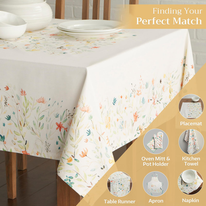 Maison d'Hermine Colmar 100% Cotton Tablecloth - 70" x 140"