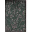 Floral Area Rug in Gray/Beige