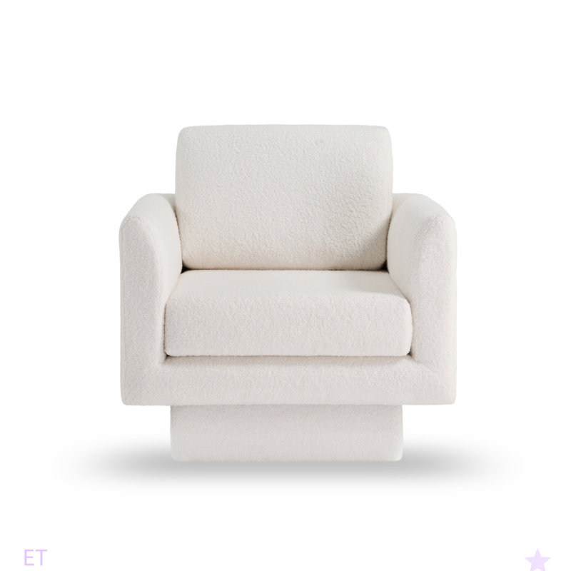 Ensemble de chaises d'appoint pivotantes 360 ° Modern, Boucle verte