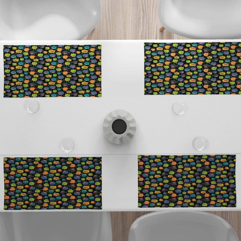 Polyester Kids Rectangle Placemat