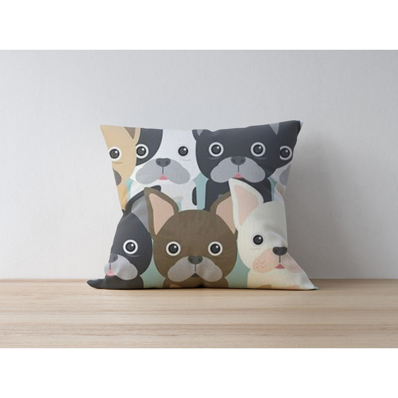 Decorative Cushion Cover, 50% Polyester / 50% Cotton, 16.9 x 16.9 Inches | Digital Print Design, Machine Washable at 86°F | Perfect for Home Decor, Living Room, and Bedroom Accent, Soft and Durable Fabric