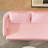 Teddy fleece 2-seater Sofa, Metal Frame-247749769