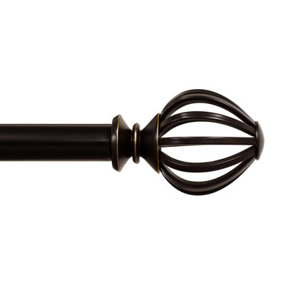 Opas Steel Adjustable Single Curtain Rod
