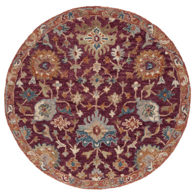 Southwest Hand Tufted 0.85 Wool 0.15 Cotton Southwestern Rug
