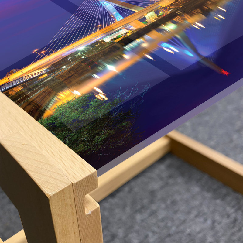 Intisar Sled Coffee Table, 40cm H x 46.5cm W x 62cm D