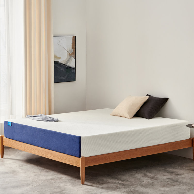 Matelas en mousse viscoélastique imprégnée de gel mi-ferme 8 po Alwyn Home Shelbie, Lit simple
